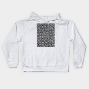 Sacred Geometry Sayagata Pattern Kids Hoodie